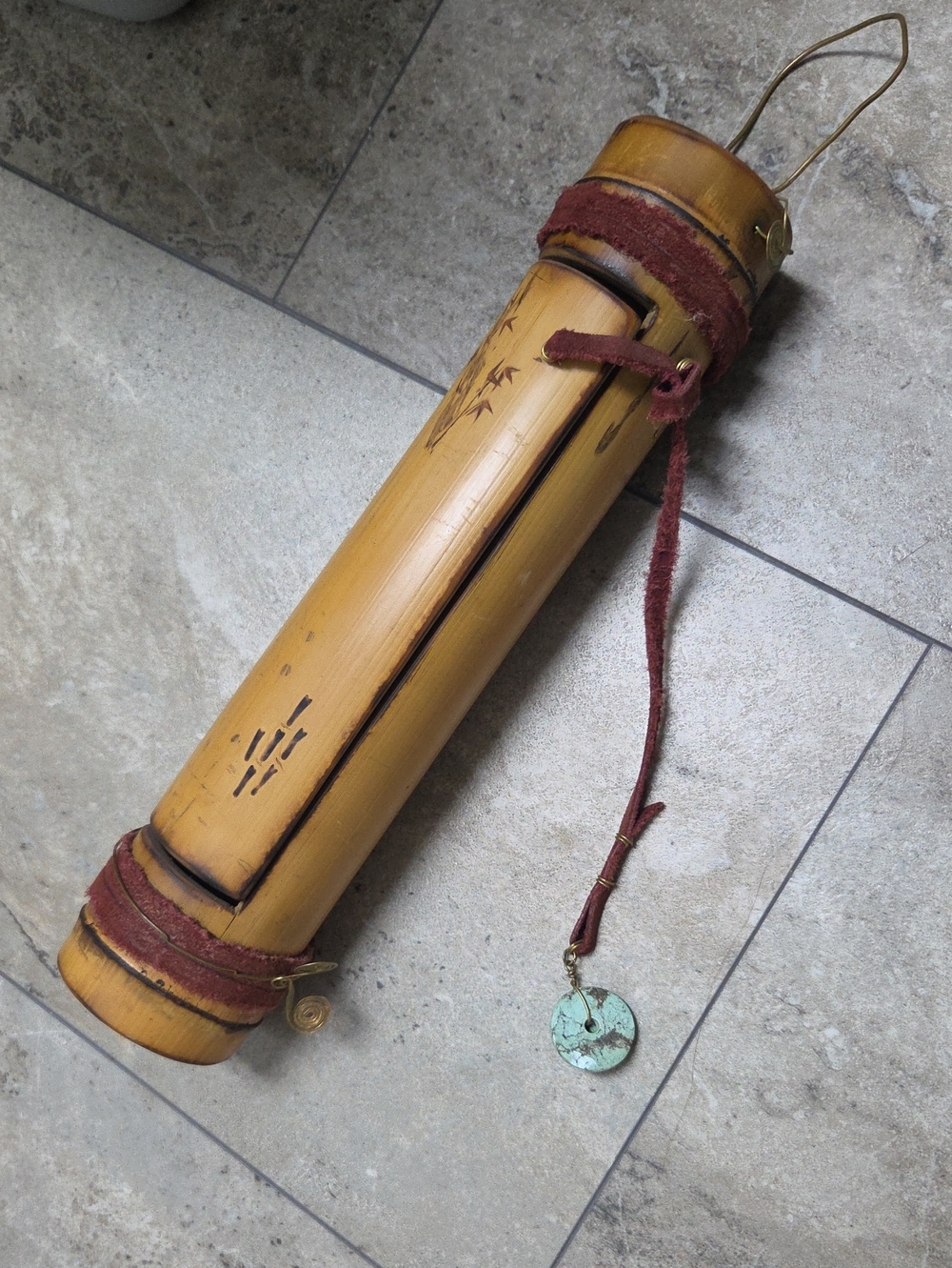 Vintage Japanese kiseruzutsu
